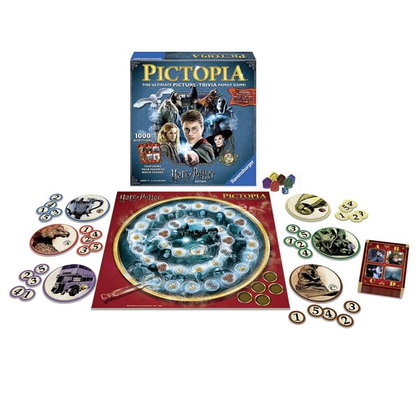 Wonder Forge Ravensburger Pictopia: Harry Potter Edition Family Trivia Board Game For Kids & Adults Age 10 & Up - Perfect Gift for Any Harry Potter Fan!