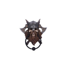 Nemesis Now Viking Visit Door Knocker, Grey, 18.5cm
