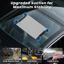 Starlink Gen 3 Car Suction Cup Mount, Secure Mounting Kit for Car Windows & Sunroofs, Strong Suction Design Ensure Stable Satellite Signal for RVs