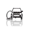 BlackStuff Carbon Fibre Keyring Compatible with Jimny 2012-2018 BS-950, black