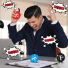 Gemscream 12 Pcs Funny Bomb Stress Ball 2.5" Novelty Stress