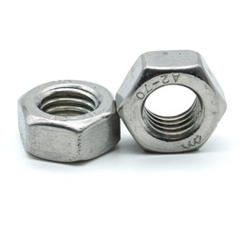 Hippo Hardware M5 (5mm) Hexagon Full Nuts Hex Nut Metric Coarse A2 Stainless Steel (Pack of 20)