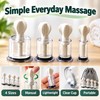4-Piece Manual Vacuum Suction Cup Set for Body Massage –