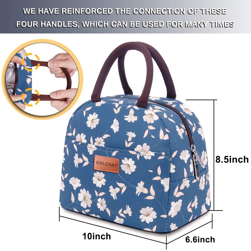 BALORAY Lunch Bag for Women Men Insulated Lunch Box for