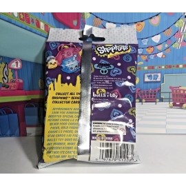 Shopkins Season 4 Collector Cards & Figure Mystery  random Pack 14 Cards Plus 1