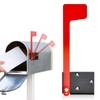 Mailbox Flag Replacement Kit, Galvanized Steel Mailbox Flag Hardware Kit