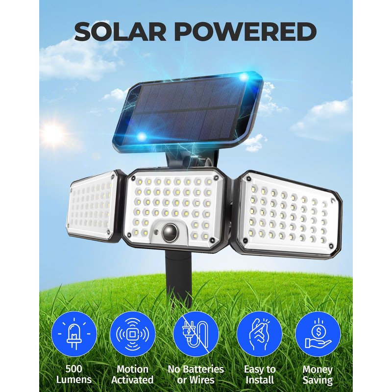 Bell+Howell Bionic Flood Light AS SEEN ON TV, 500 Lumen