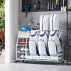 Lauren&Harold 3 Golf Bag Organizer Garage Storage, Golf Storage Rack