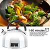 Beautiful Mechanical Wind Up Timer, Rustproof, Durable Countdown Reminder, High