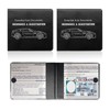 Suvnie 2PCS Car Registration Insurance Holder, 10.6"×4.8" Essential Auto Card