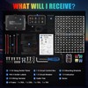 PSLER RGB 8 Gang Switch Panel High Power Multifunction Toggle