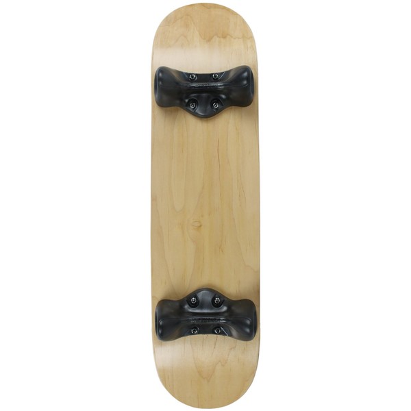 Softrucks Skateboard Indoor Practice Complete 8" Deck with Black Trucks,