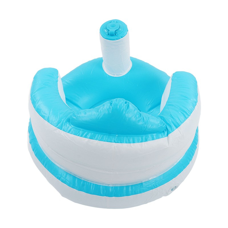 Baby Learning Chair Infant Inflatable Sofa Press Inflatable Baby Bath