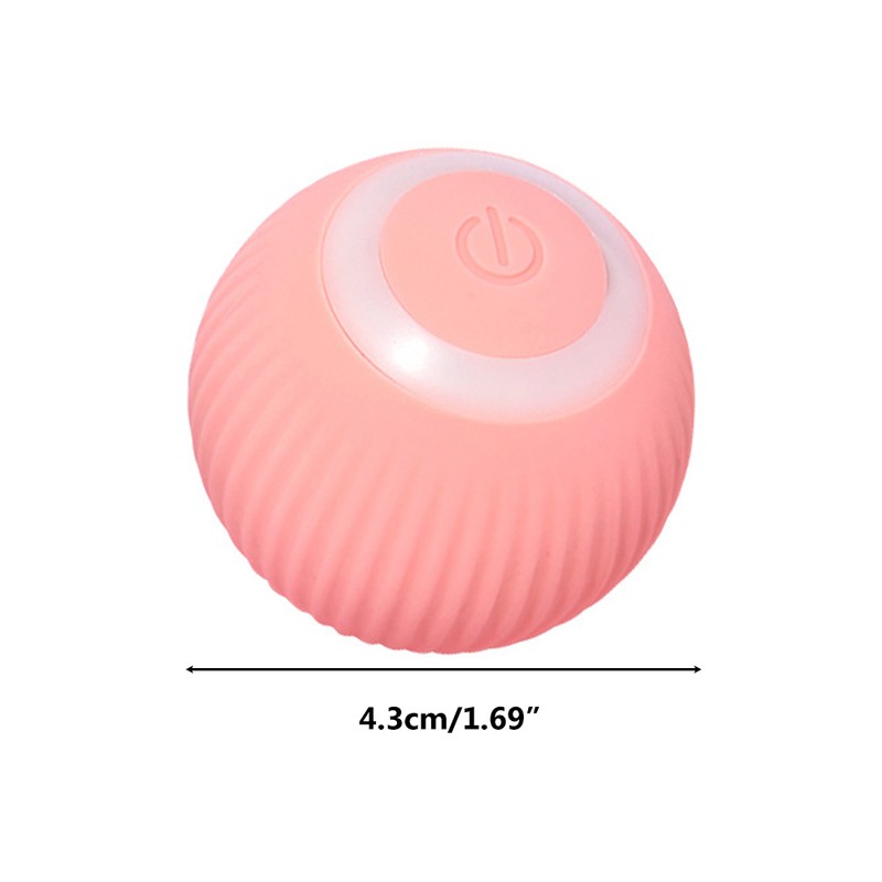 Interactive Cat Toys Balls USB Rechargeable Pet Toy Automatic Cat
