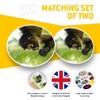 Vinyl Stickers (Set of 2) 20cm - Cute Spider Monkey