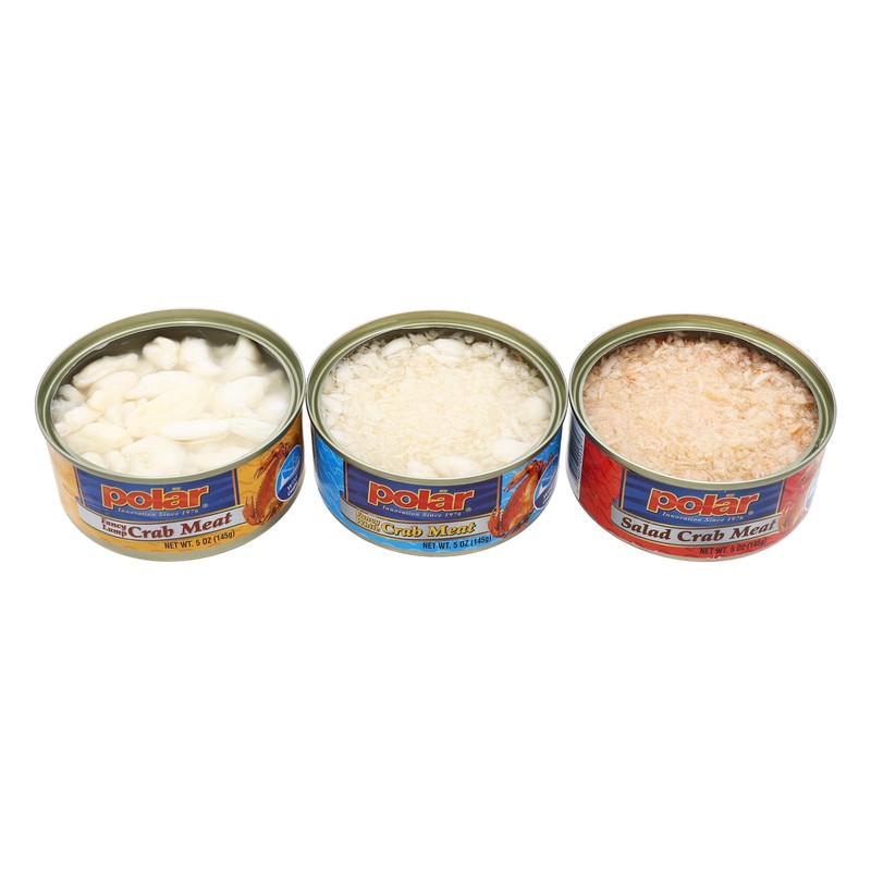 MW Polar Seafood, White Crab Meat, 5 oz (Pack of