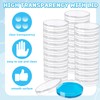 60 Pack Plastic Petri Dishes with Lids,60 x 15 mm