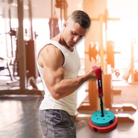 J Bryant Arm Wrestling Training Belt with Loading Pin, Wrist Forearm Muscle Strengthener Strap, Arm Wrestling Training Equipment with Carabiner, Home Gym Workouts Cable Machine Attachments