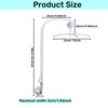 34 Inch Baby Crib Mobile Bed Bell Holder with Music