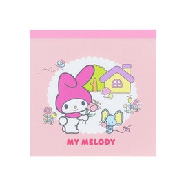 Sunstar Stationery Sanrio Character Memo Square My Melody Pink S2846225