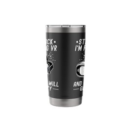 Virtual Reality Athlete Funny VR Gamer Console Headset Stainless Steel Insulated Tumbler