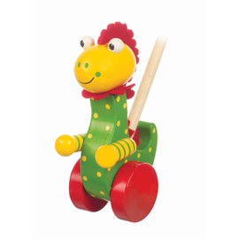 Orange Tree Toys Dinosuar Push Along (Boxed)