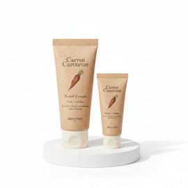 skin food [NEW/Exclusive] Skinfood Carrot Carotene Relief Cream Special (70ml+30ml) / [NEW/단독] 스킨푸드 캐롯 카로틴 릴리프 크림 기획(70ml+30ml)