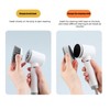 Electric Spin Scrubber Head Cordless Scrubber Brush Head Replacement Set