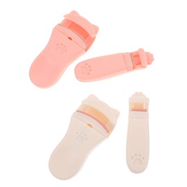 Healeved Essential Lash Curler Set 4 Pcs Mini Wide Angle Eyelash Clips Long Lasting Lash Curls Easy to Use for Travel