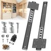JAXYOOM 22in Pocket Door Hardware Slide 1 Set,Hidden Sliding Pocket