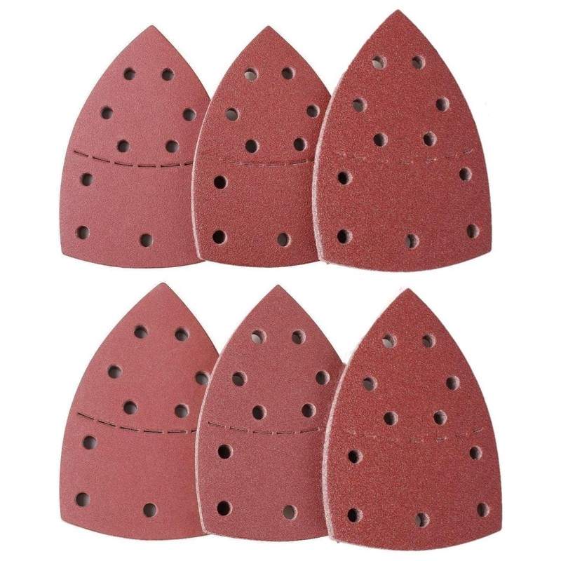 Mouse Sander Pads 11 Hole 60 Pcs Sanding Pads Hook