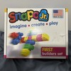 Snapo Jr First Builders Set 12+ Months New 60 Pieces