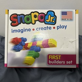 Snapo Jr First Builders Set 12+ Months New 60 Pieces , New