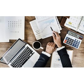 OSALO Calculator Extra Large Display Accounting Big Button 12 Digits Desktop Solar Calculator (OS-6815)