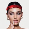 6-Piece Stretch Sequin Headband and 3-Piece Sequin Headband with Elastic