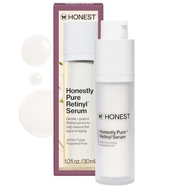 Honest Beauty Paraben Free Honestly Pure Retinol (R) Serum with Tapioca Encapsulated Time-Released Retinol, 1.0 fl. oz.                               