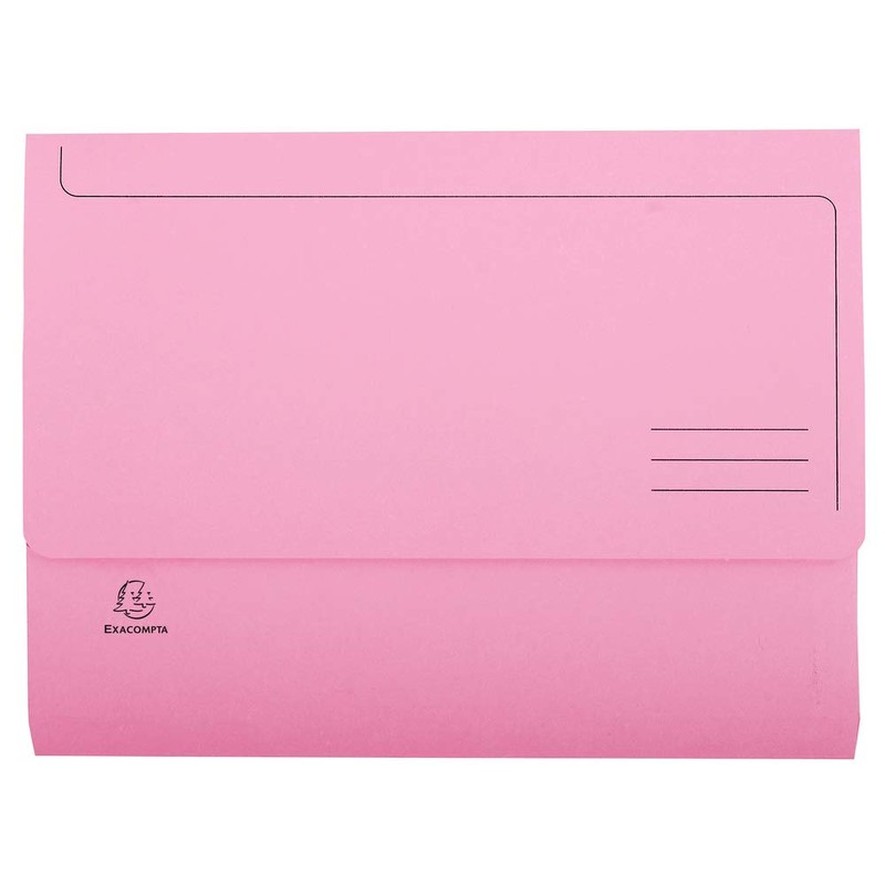 Exacompta 47970E Super DIN A4 Folder Made from Sturdy Manila