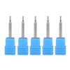 SpeTool 1/8 End Mills for Aluminum 1/16 Cutting Diameter 3