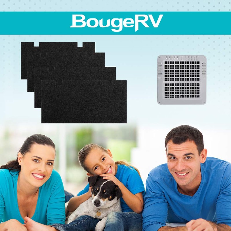 BougeRV RV A/C Air Filters - 4 Pack, Replacement with