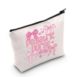 JNIAP PICU Nurse Gift Pediatric Nurse Cosmetic Bag Pediatric Er Nurse Gift (Pediatric Nurse Bag)