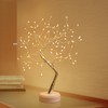 Hwylizg Fairy Light Spirit Tree,20" Tabletop Bonsai 108 LED Tree