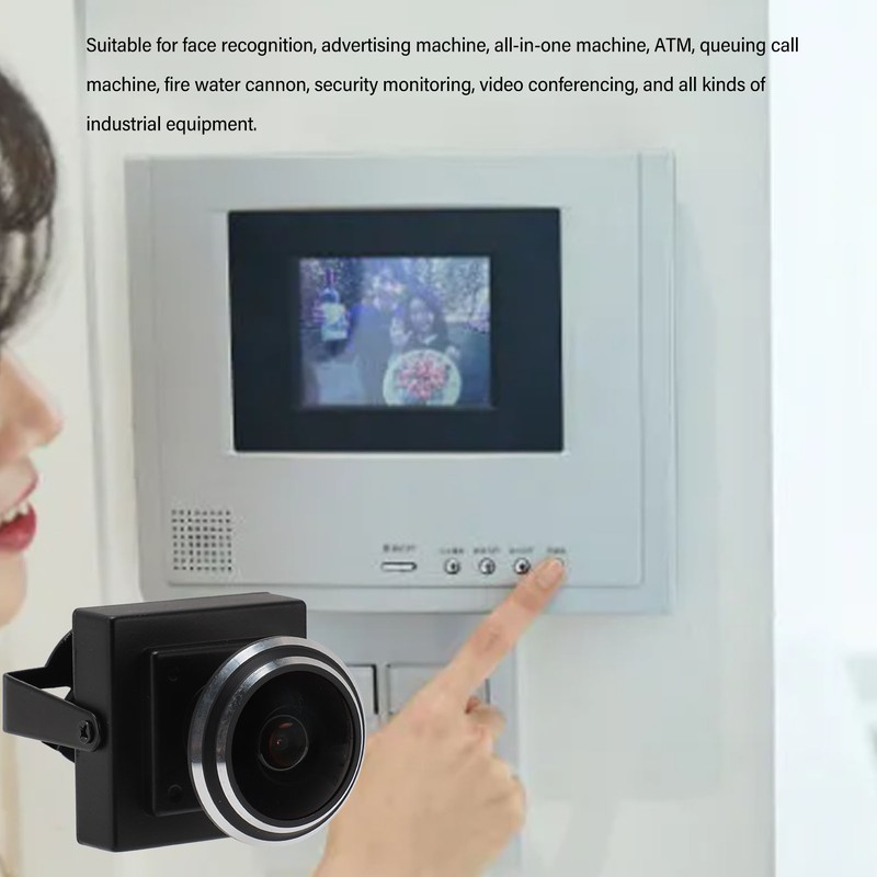 Door Eye Hole Camera HD 1080P 2MP Wide Angle Plug