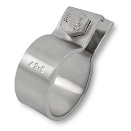 DIN Clamp Stainless Steel Solid Clamp Pipe Clamps from 30.2 - 124.5 mm (42.5 mm - 1.65 Inches)