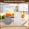 Jisculo 16.9 oz Glass Milk Container for Jura & Stainless