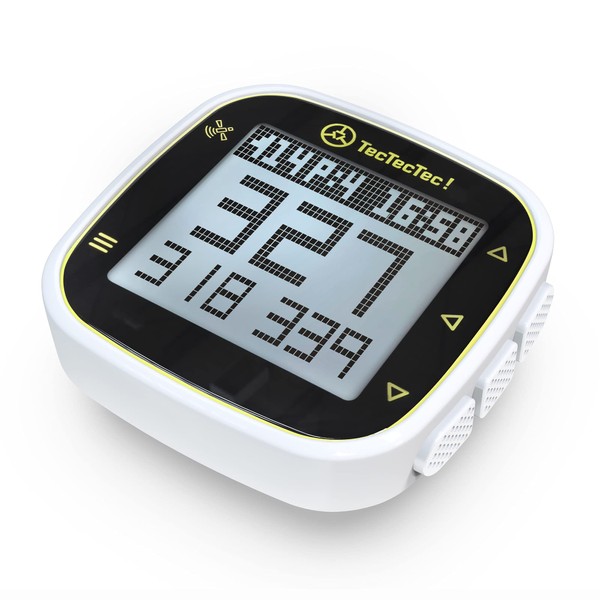 TecTecTec ULT-G GPS de golf ultra léger avec écran LCD à batterie rechargeable, préchargé avec des parcours 38 K dans le monde entier, léger, simple, facile à utiliser pour homme et femme