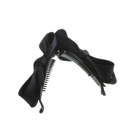 VINGTAINE H7254-BK- Elegant Ribbon, Banana Clip, Hair Clip, Women's, Hair Accessories, Office, Mature Style, Elegant