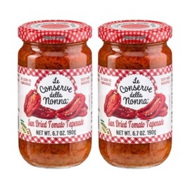 Le Conserve della Nonna Sun Dried Tomato Tapenade, 6.7oz - Pack of 2