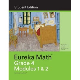 Unbranded Eureka Math - a Story of Units Grade 4 Student Edition Book #1 (Modules 1 And 2)