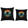 Sitar Player Sitarist Musicians Sitars Silhouette Throw Pillow