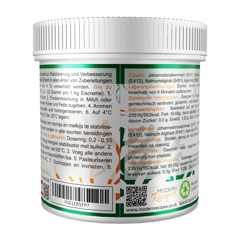 Special Ingredients Ice Cream Stabiliser and Texture Enhancer 100 g